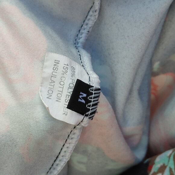 ROMANTIC Women's Open Front Cardigan Size Medium Floral Open Front Cardi… - Picture 3 of 4